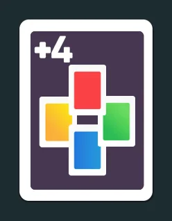 Wild Draw 4 card